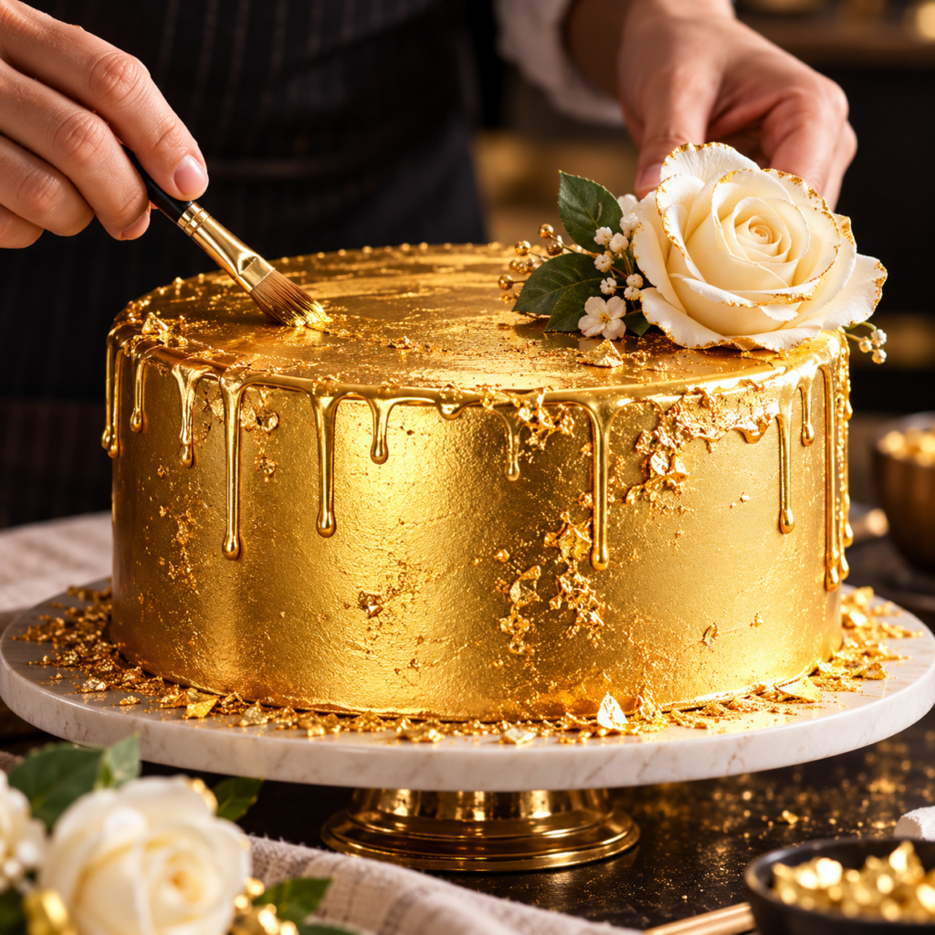 Home Golden Rose Cake In The Making 1 1024x1024