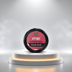 kemry dark red luster dust jar