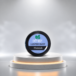 kemry luster dust jar on glow pedestal