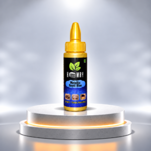 kemry metallic royal blue bottle