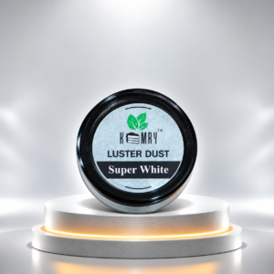 kemry super white luster dust jar