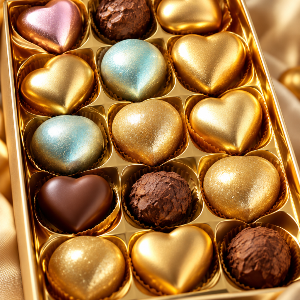 Home Luxurious Metallic Chocolate Assortment 2 1024x1024