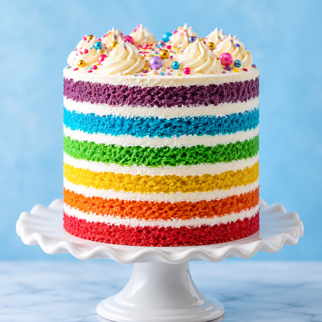 Home Vibrant Rainbow Layer Cake 1 1024x1024